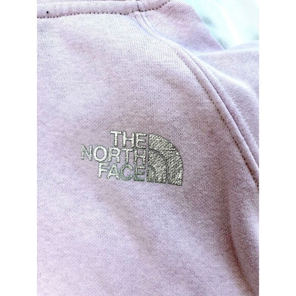 The North Face Women's Hoodie XS Lavender Purple Silver Metallic Foil Logo NWT - Picture 8 of 9